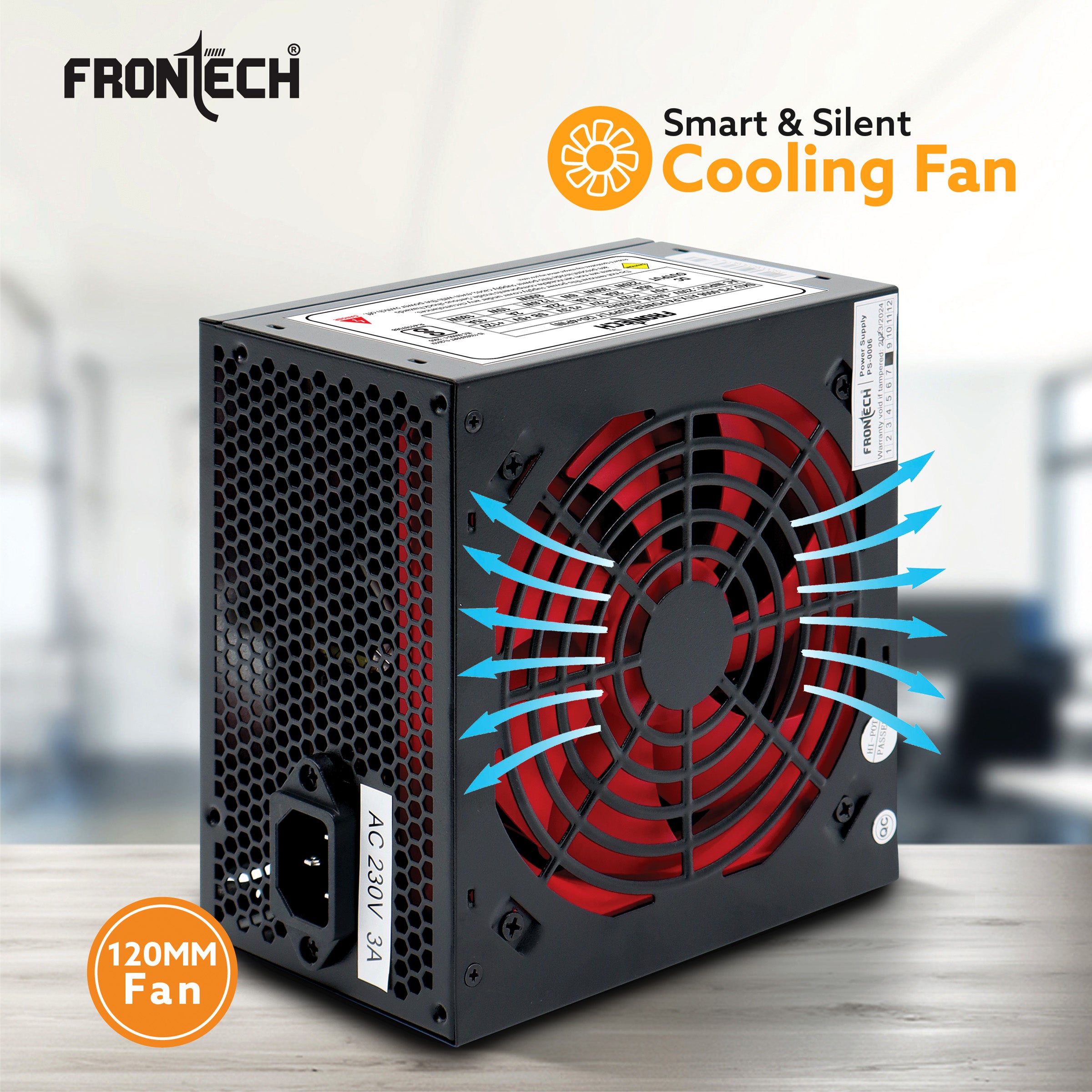 Frontech 800 Watts SMPS Power Supply Unit (PS-0006) Frontech 800 Watts SMPS Power Supply Unit (PS-0006)